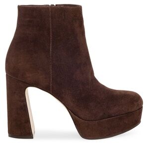 Women's Bernardo Vera Suede Platform Booties size 8.5